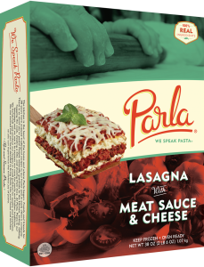 Parla Lasagna with Meat Sauce & Cheese package