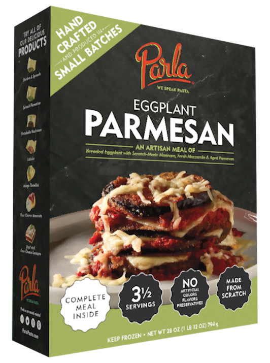 parla Eggplant Parmesan product packaging